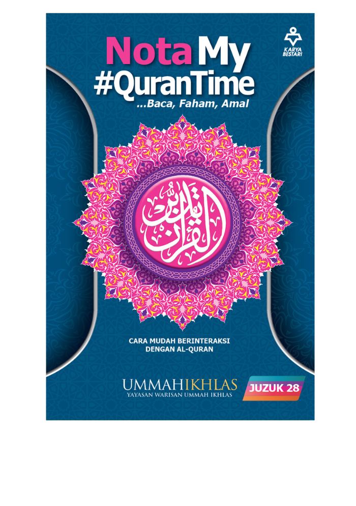 Nota My#QuranTime Juzuk 28